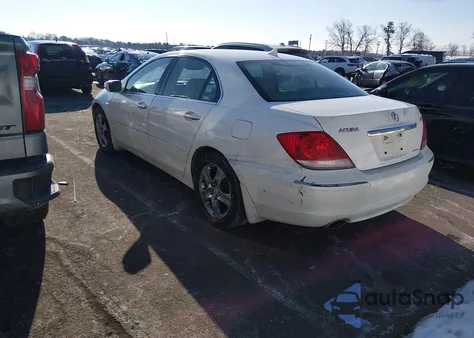 2006 Acura Rl 3.5 из США, поврежденный, VIN JH4KB16516C003829